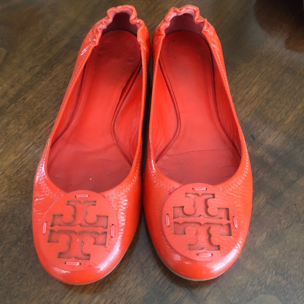 Tory Burch Patent Leather Flat